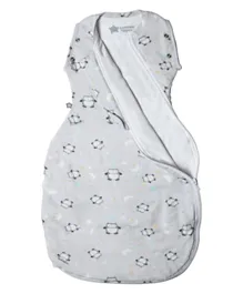 Tommee Tippee The Original Grobag Newborn Snuggle Baby Sleep Bag 1 Tog Little Ollie - Grey
