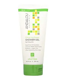 Andalou Naturals Citrus Sunflower Uplifting Shower Gel- 251ml