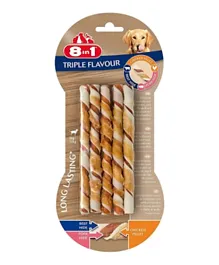 8 in 1 Triple Flavour Chewy Sticks - 113g