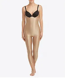 Spanx Suit Your Fancy Open Bust Catsuit - Nude
