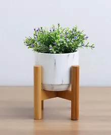 PAN Home Leverne Planter With Wood Stand