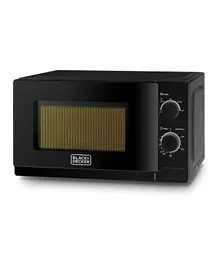 Black and Decker Microwave Oven 20L 700W MZ2020-B5 - Black