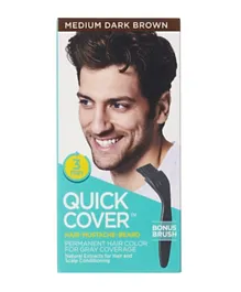 Kiss Quick Cover Hair Color For Men Medium Dark Brown QMC05 0 150 g