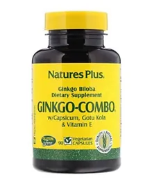 NATURES PLUS Ginkgo Combo Capsules - 90 Pieces