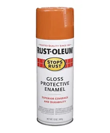 RustOleum Stops Rust Gloss Spray Paint - Burnt Orange