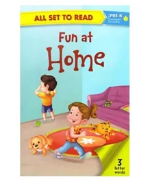 Om Kidz All Set To Read Fun At Home Paperback  - 32 pages
