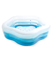 Intex Pentagonal Summer Cooler Pool - Blue