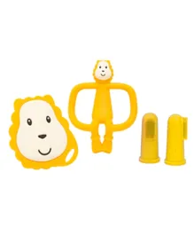 Matchstick Monkey Teething Starter Set - Ludo Lion