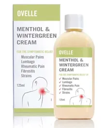 OVELLE Menthol & Wintergreen Cream - 125mL