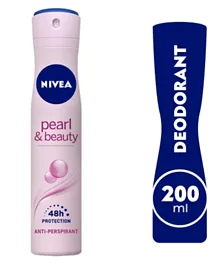Nivea Pearl & Beauty Antiperspirant for Women Pearl Extracts Spray - 200mL