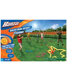 Banzai Backyard Sport Fishing Set - Set of 10