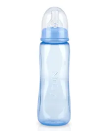 Nuby Pastel feeding bottle with anti-colic nipple Blue - 240ml