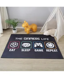 HomeBox Gaming The Gamers Life Printed Flannel Rug