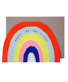Meri Meri Rainbow Card with Envelope - Multicolour