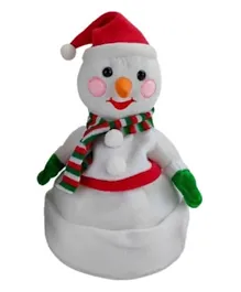 قبعة الموسيقية ال LED من برين جيجلز لعيد الميلاد - رجل الثلج