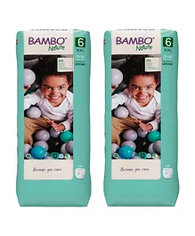 Bambo Nature Eco-Friendly Pants Diapers Size 6 XXL Tall - 76 Pants