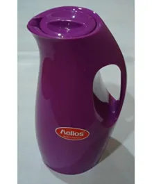 Helios Ciento Plastic Vacuum Jug With Lid Purple - 0.9L