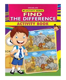 My Activity Find the Difference Activity Book - English