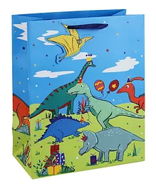 Eurowrap Dinosaur Bag Large - Blue