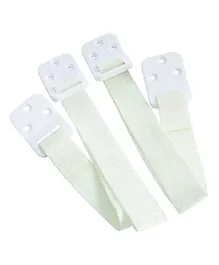 Dreambaby Furniture Wall Straps Pack of 2 - White