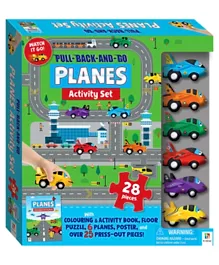 Hinkler Books Pull-and-go Planes - Multicolor