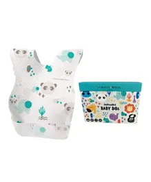 Marcus & Marcus Disposable Bibs Ollie & Pebble - Pack Of 20