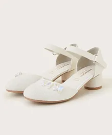 Monsoon Children Coco Butterfly Two-Part Heels - Ivory