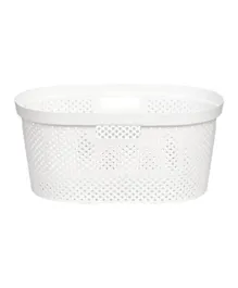 Homesmiths Oval Laundry Basket  - 38L