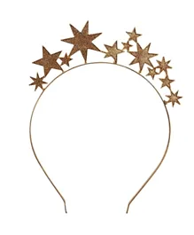 Ginger Ray Merry Everything Stars Headband - Gold
