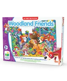 The Learning Journey My First Big Woodland Friends Floor Puzzle Set - 12 Pieces