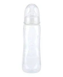 Nuby Pastel feeding bottle with Anti-colic Nipple White - 240ml