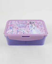 Frozen Discover The Truth Plastic Lunch Box - Purple