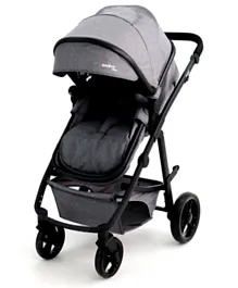 Asalvo Convertible Trio Two+ 3 In 1 Travel System - Grey