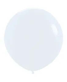 بالونات لاتكس دائرية من سيمبرتكس باللون الأبيض - عبوة من 3