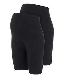 Mamalicious 2 Pack Maternity Bottom Wear - Black
