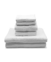 RISHAHOME 100% Cotton Towel Set - 6 Pieces