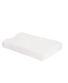 Moon Contour Memory Foam Pillow - White