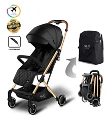 Teknum Travel Lite  Stroller SLD - Black & Gold