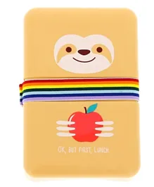Happy Zoo Just Hanging Sloth Lunch Box - Yellow