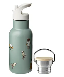 Nuuroo Bertil Drinking Bottle Light Green Space - 350mL