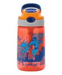 Contigo Autoseal Kids Gizmo Flip Bottle Necturine With Superhero - 420mL
