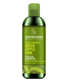 Be Care Love Superfoods, Green Apple Kiwi, Clarifying Shampoo - 355mL