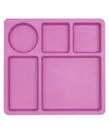 Bobo&boo Divided Plate - Pink