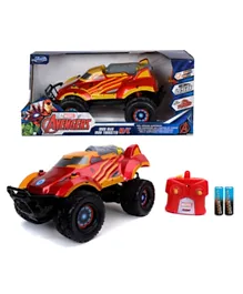 Jada Marvel RC Iron Thruster Car - Red