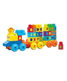 Mega Bloks ABC Musical Train Multicolour - 50 Pieces