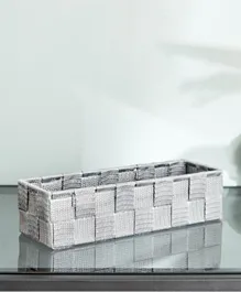 HomeBox Strap Textured Basket - Grey