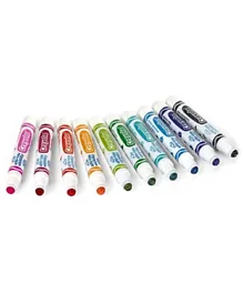 Crayola Ultra-Clean Washable Emoji Markers Multicolor - Pack of 10
