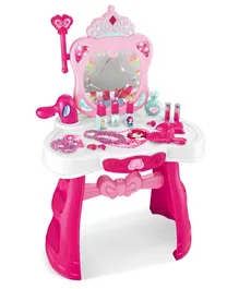 Little Angel Girls Princess Dressing Table with 23 Accessories - Pink
