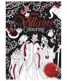 Disney Villains Coloring Young Adult Colour - 128 Pages
