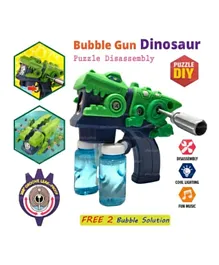 Haj Battery Operated Bubble Gun - Dinosaur